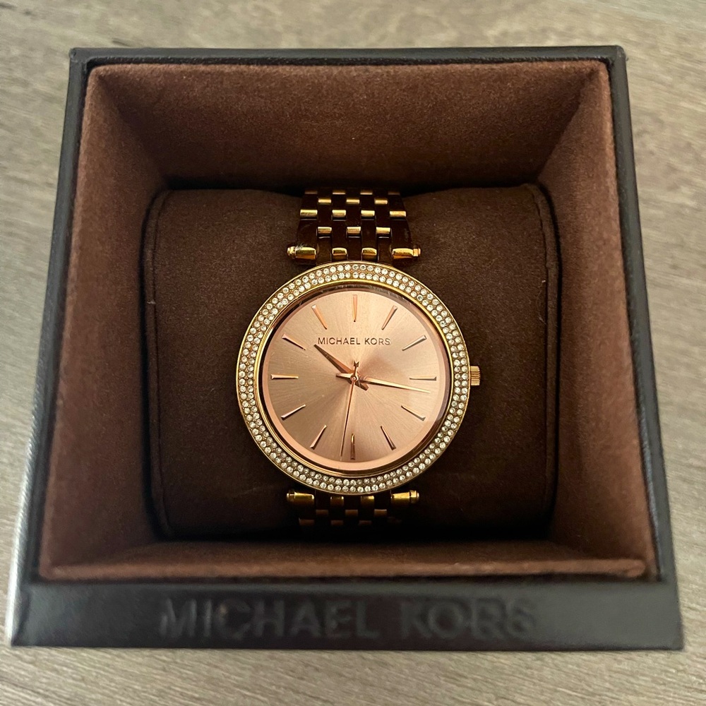 Michael Kors Rose Gold Watch